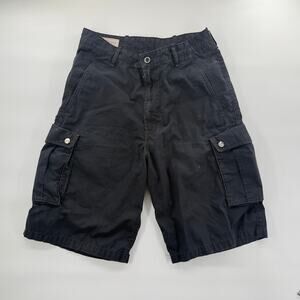 Levi’s Men’s Cargo Shorts W30 Black Utility Casual Workwear